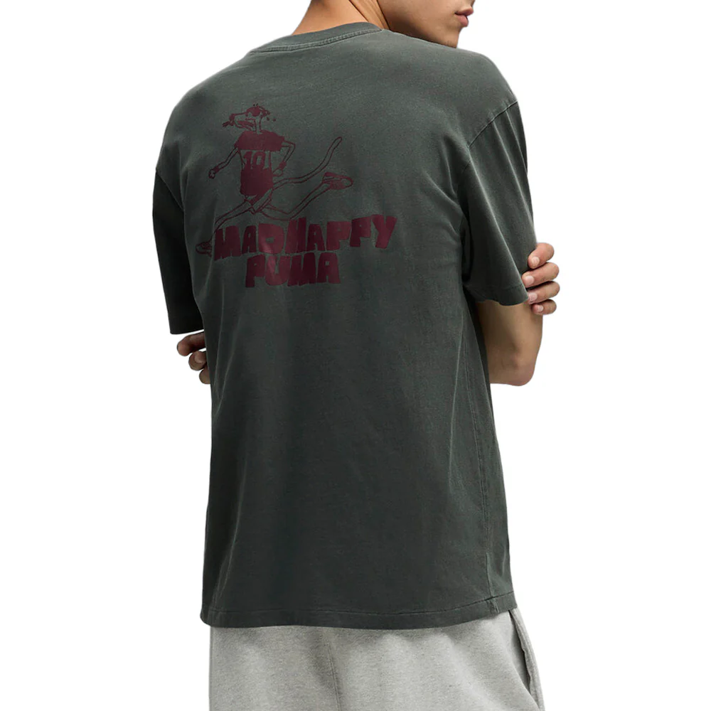 PUMA X MADHAPPY Graphic Crew Neck Short Sleeve T-Shirt - Image 5