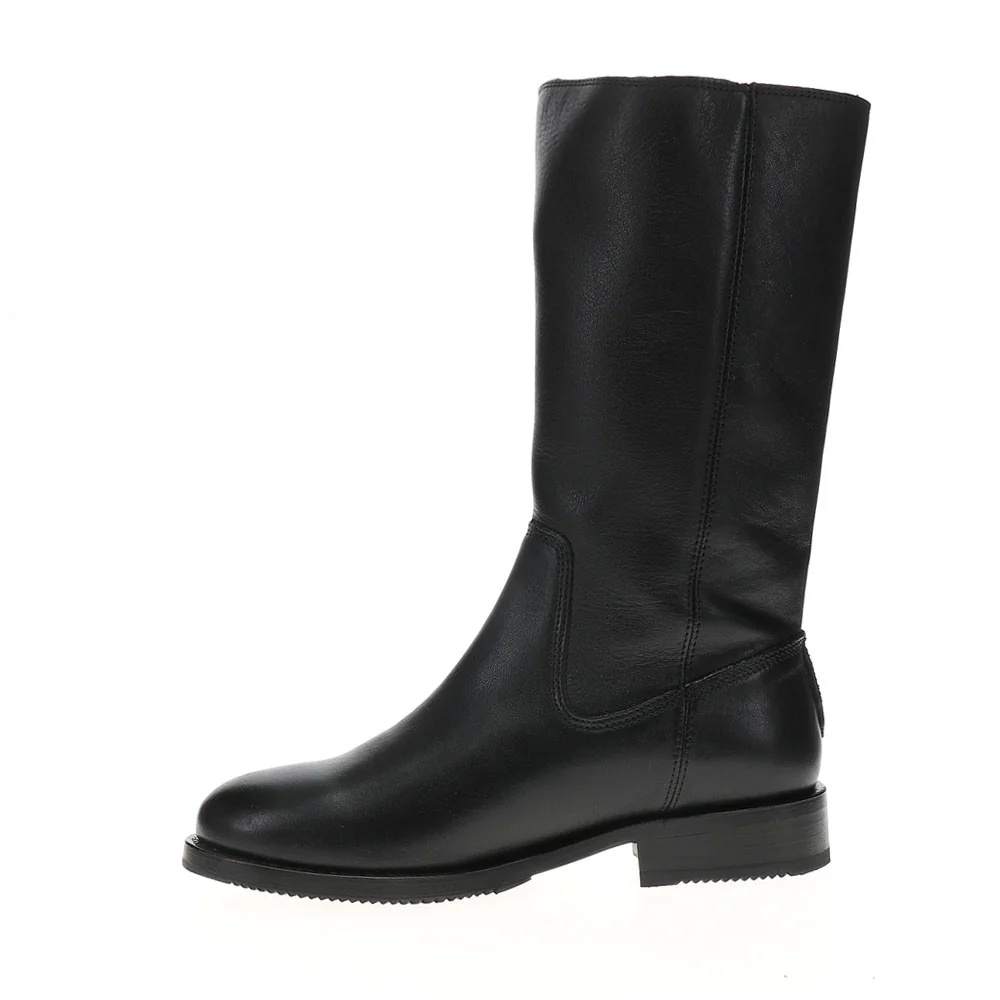 Madison Round Toe Zippered Boots - Image 3