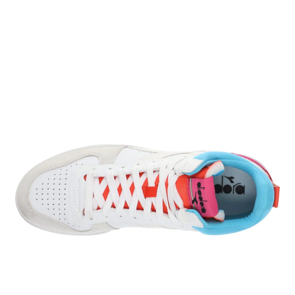 Magic Basket Demi Croco Lace Up Sneakers - Image 4