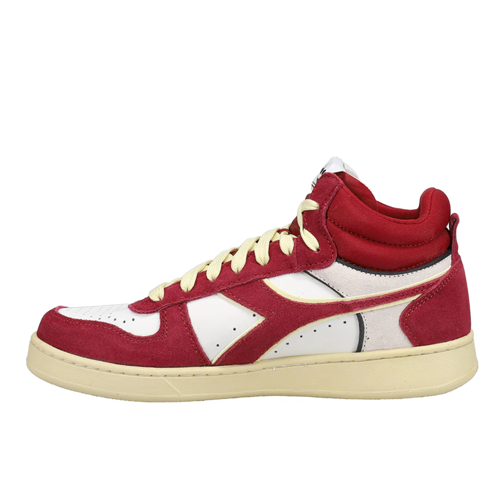 Magic Basket Demi Cut Suede Leather High Top Sneakers - Image 3