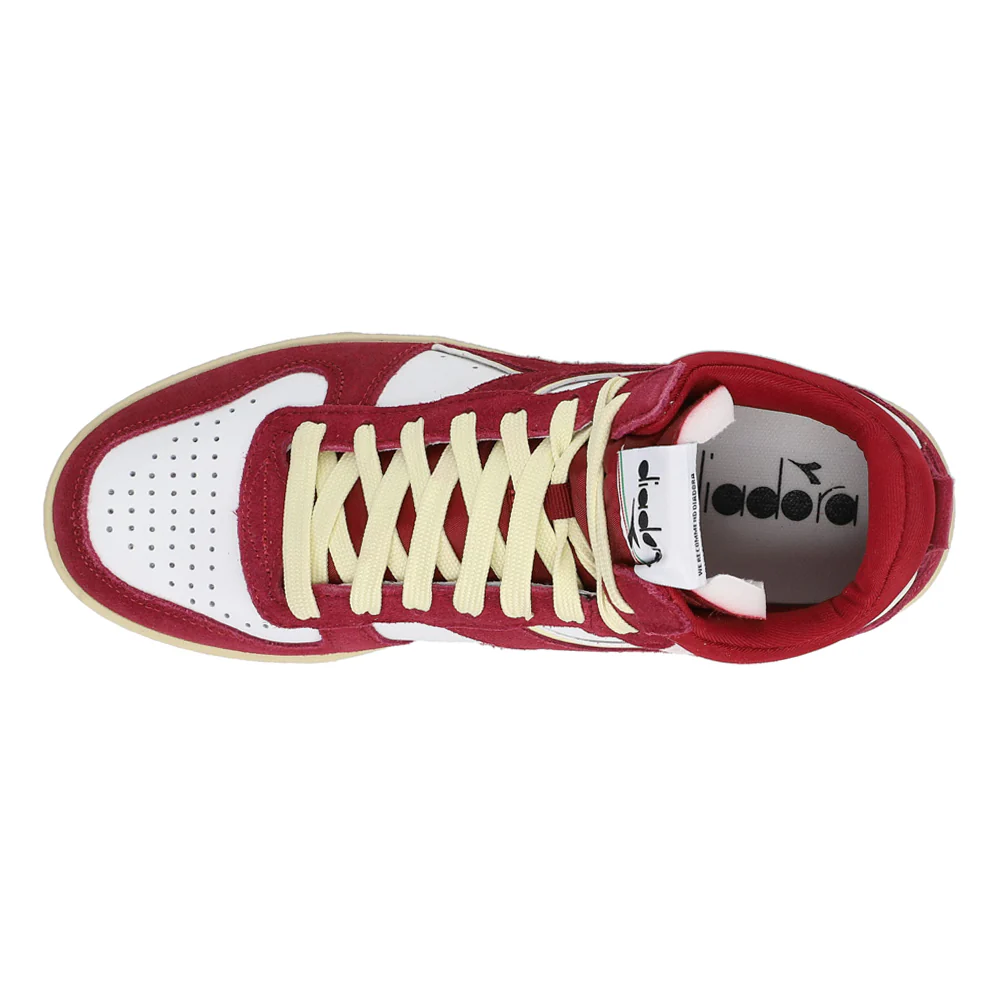 Magic Basket Demi Cut Suede Leather High Top Sneakers - Image 4