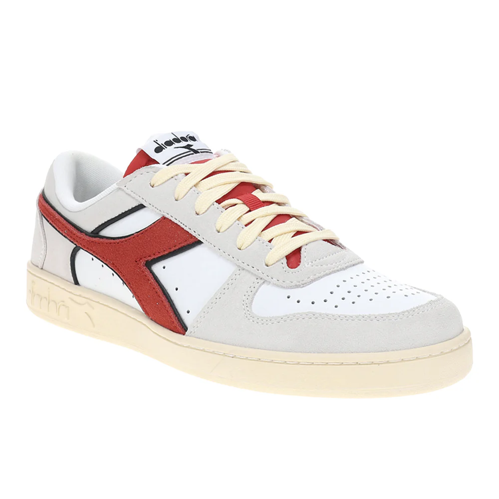 Magic Basket Low Suede Leather Lace Up Sneakers - Image 2