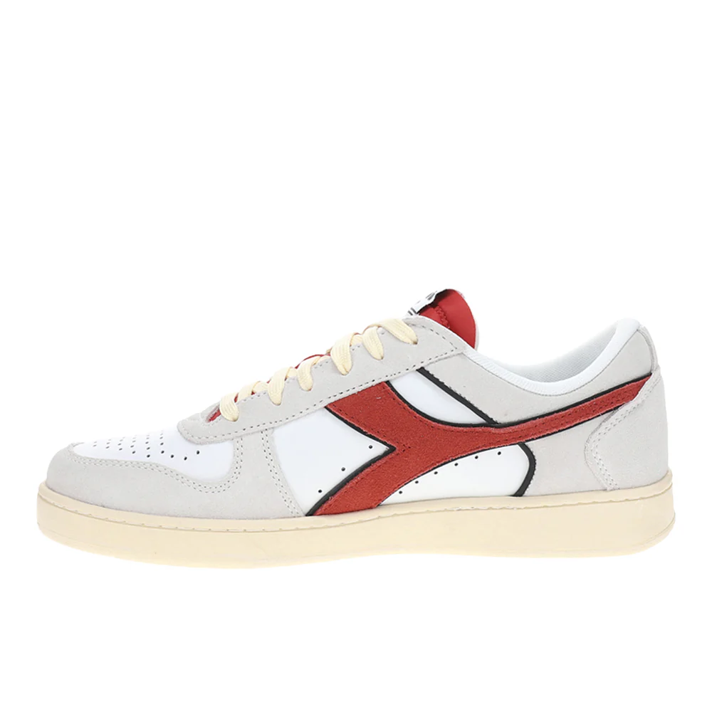 Magic Basket Low Suede Leather Lace Up Sneakers - Image 3
