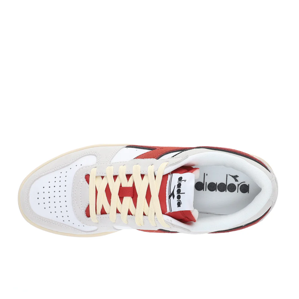 Magic Basket Low Suede Leather Lace Up Sneakers - Image 4