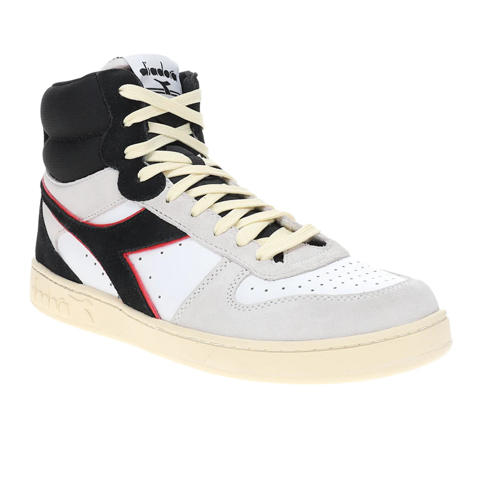 Magic Basket Mid Suede Lace Up Sneakers - Image 2