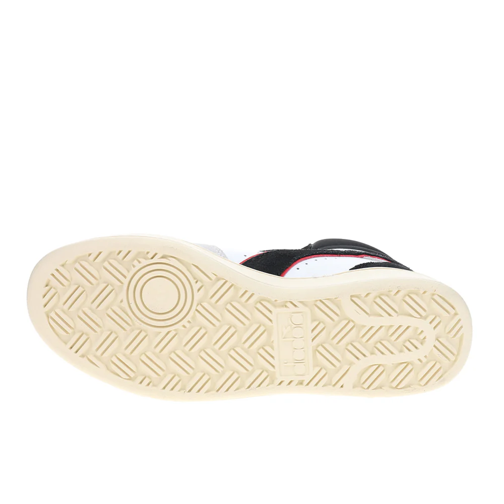 Magic Basket Mid Suede Lace Up Sneakers - Image 5
