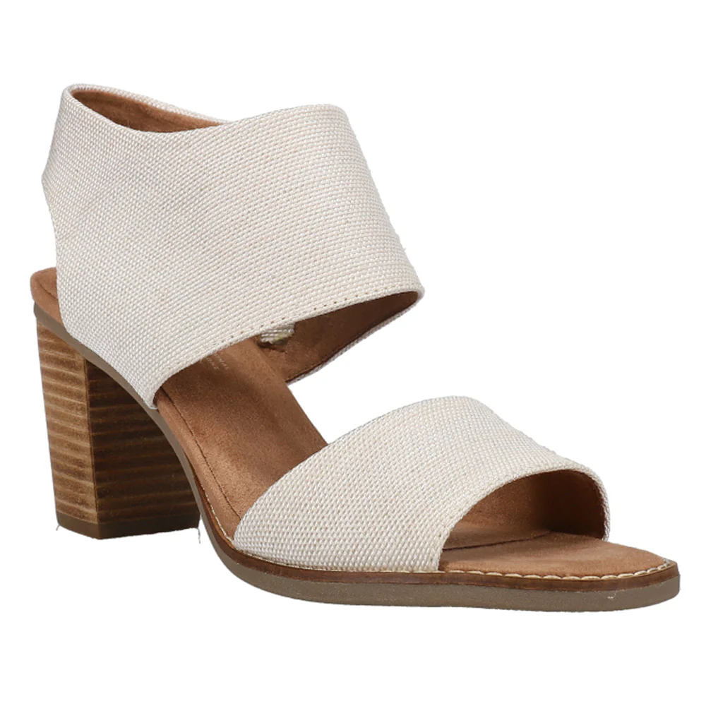 Majorca Cutout Block Heel Sandals - Image 2