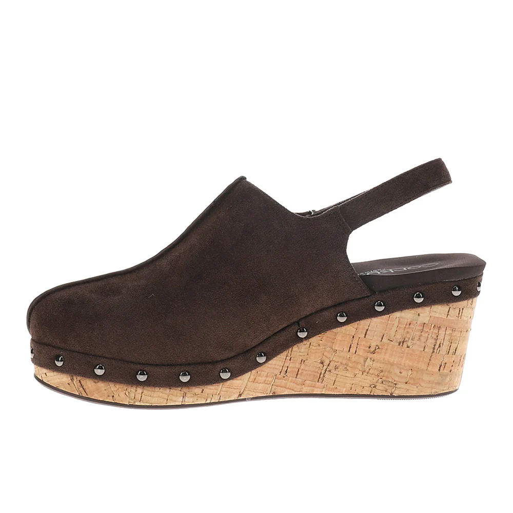 Make Em Blush Studded Clogs - Image 3