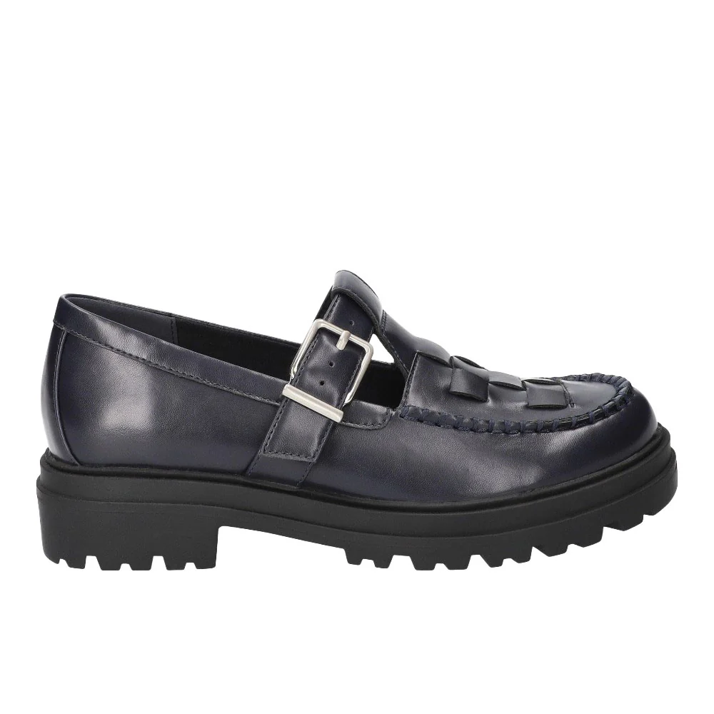 Makell Comfort Lug Sole Slip On Loafers
