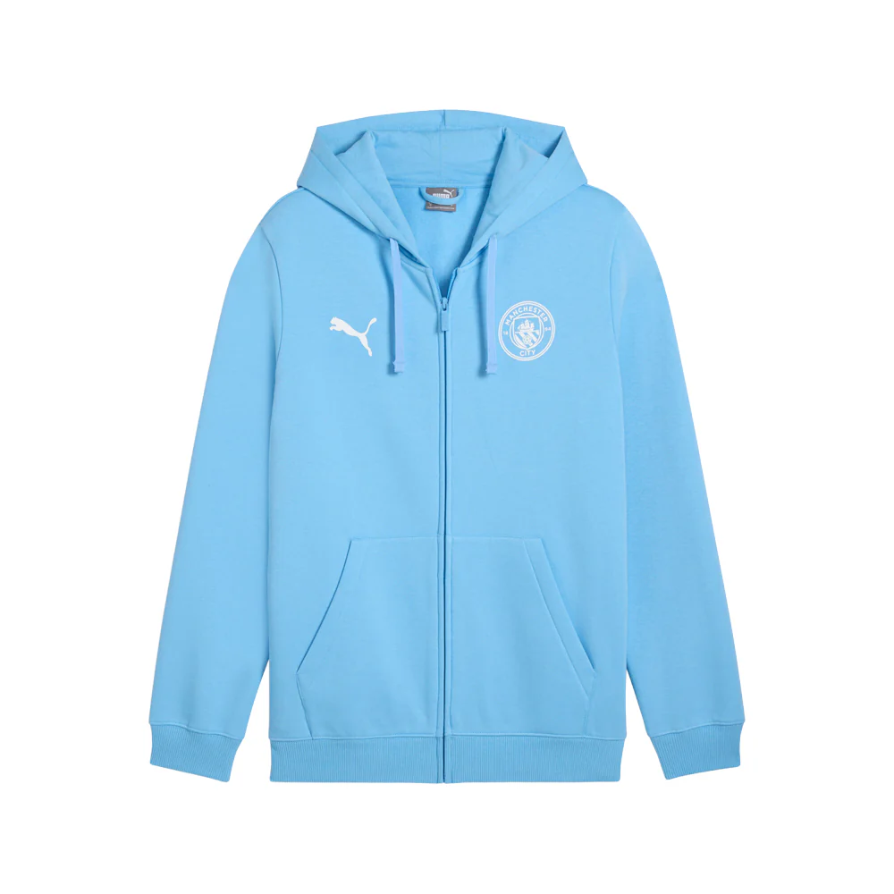Manchester City Soccer Essentials Full Zip Hoodie