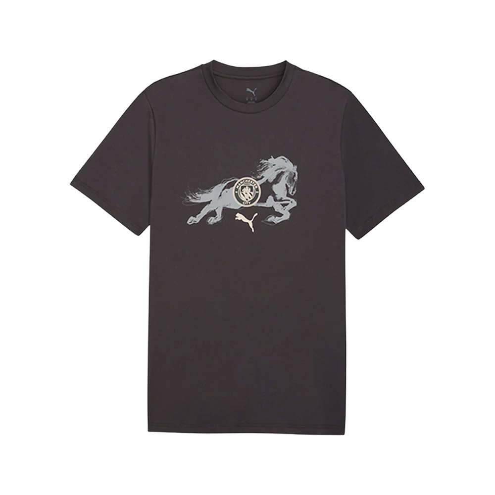 MANCHESTER CITY X YEAR OF THE HORSE Graphic Crew Neck Short Sleeve T-Shirt