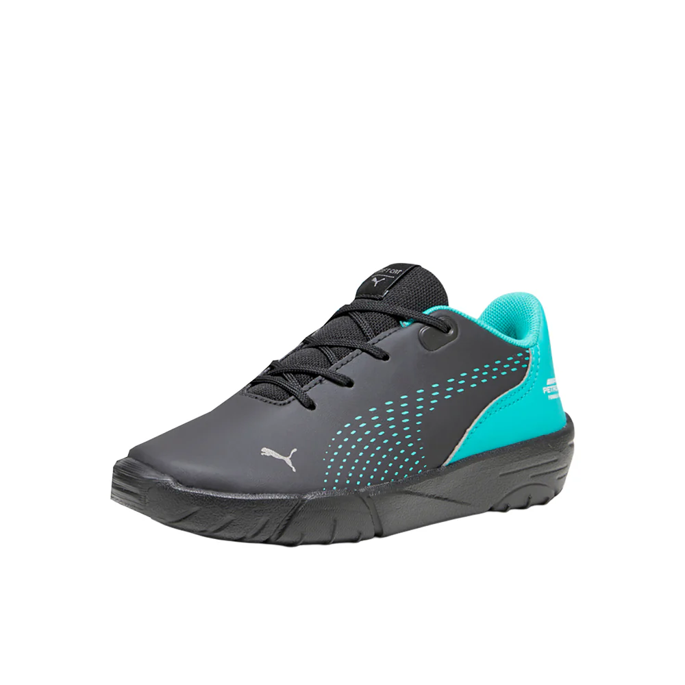 Mercedes AMG Petronas F1 Drift Cat Decima Slip On Sneakers (Little Kid) - Image 2