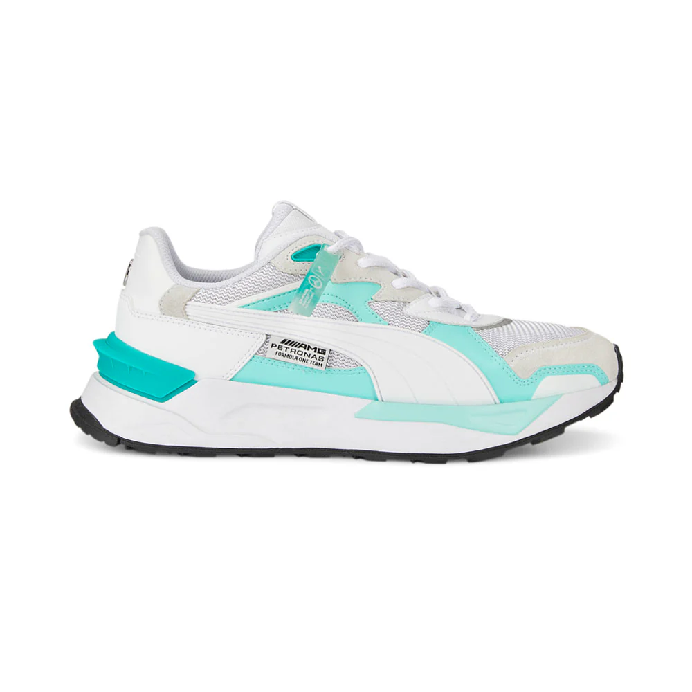 Mercedes AMG Petronas F1 x Mirage Sport Asphalt Lace Up Sneakers
