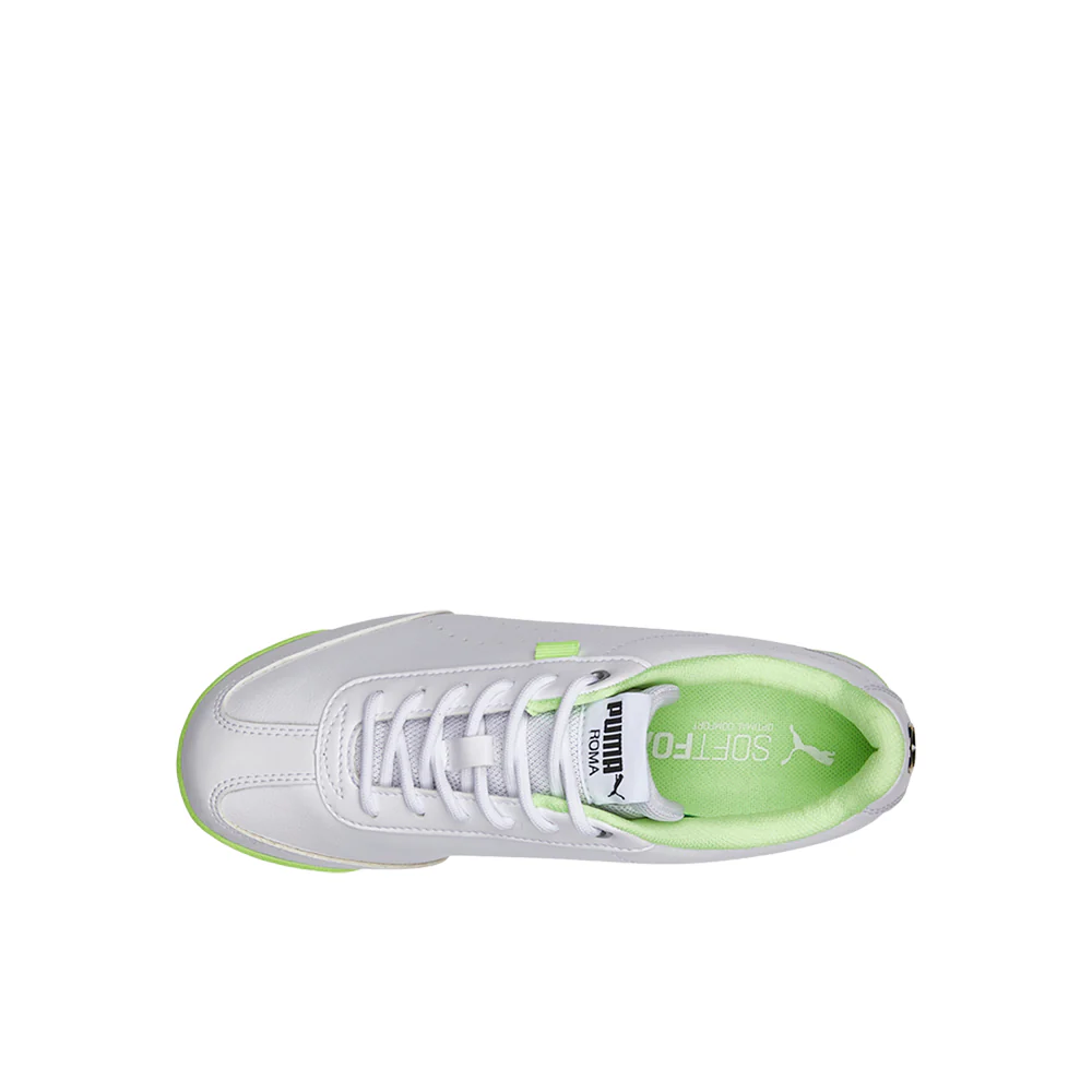Mercedes AMG Petronas F1 x Roma Via Lace Up Sneakers (Big Kid) - Image 4