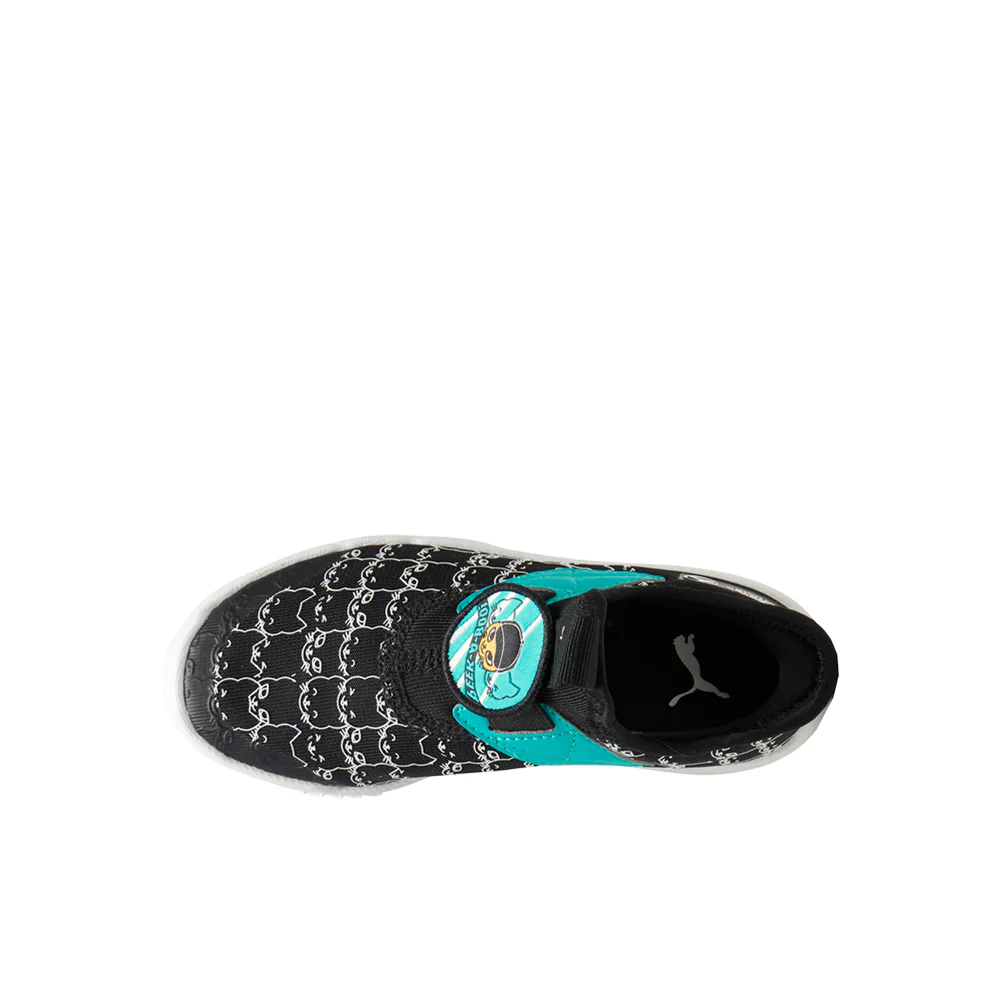 Mercedes AMG Petronas F1 Slipkart Slip On Sneakers (Little Kid) - Image 4