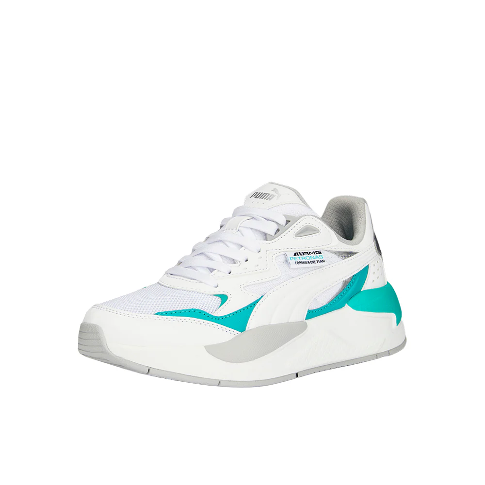 Mercedes AMG Petronas F1 X-Ray Speed Lace Up Sneakers (Big Kid) - Image 2