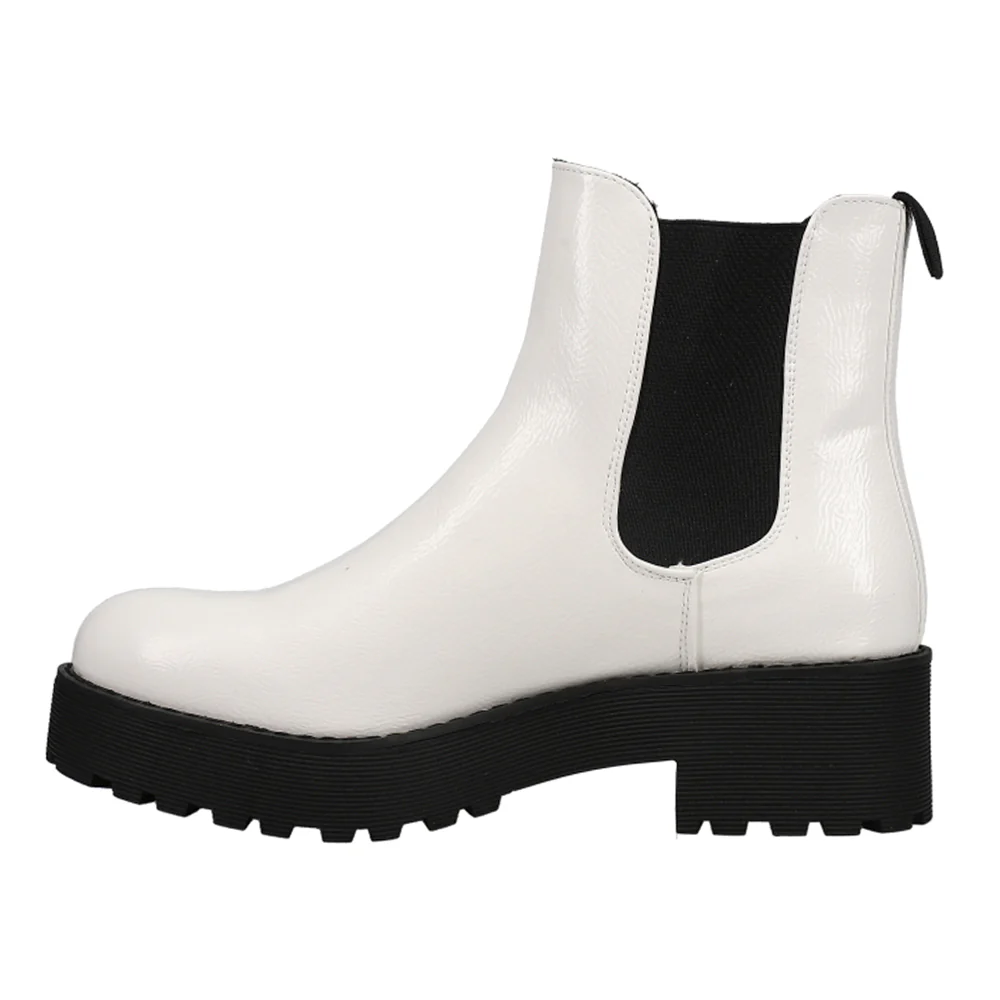 Maps Platform Round Toe Chelsea Boots - Image 3