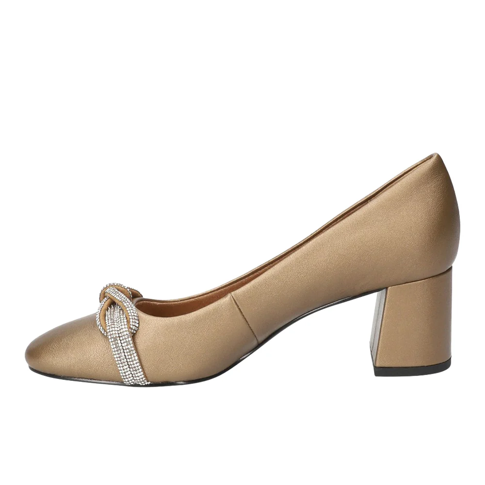 Marigold Jewel Knot Pumps - Image 3