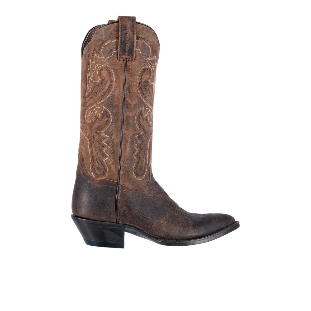 Marla Pull On Round Toe Cowboy Boots