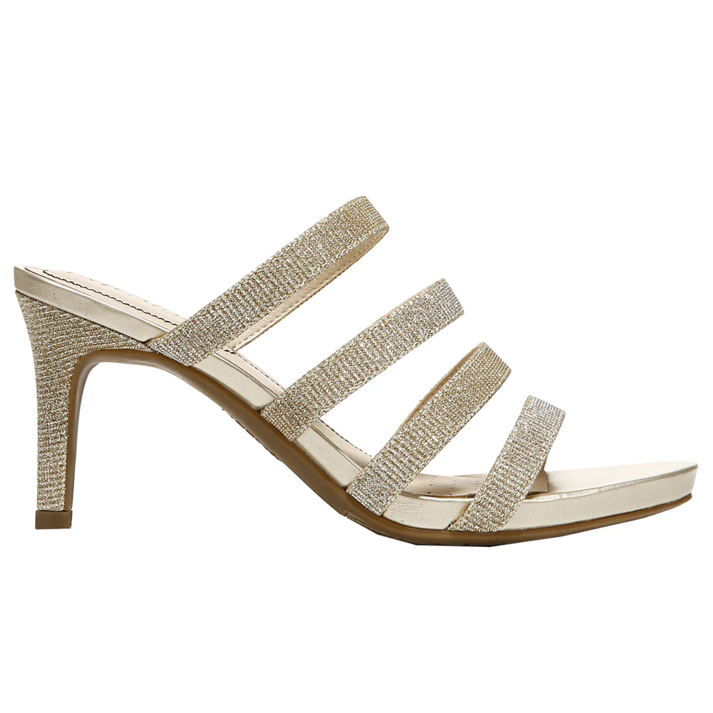 Marquee Rhinestone Strappy Sandals