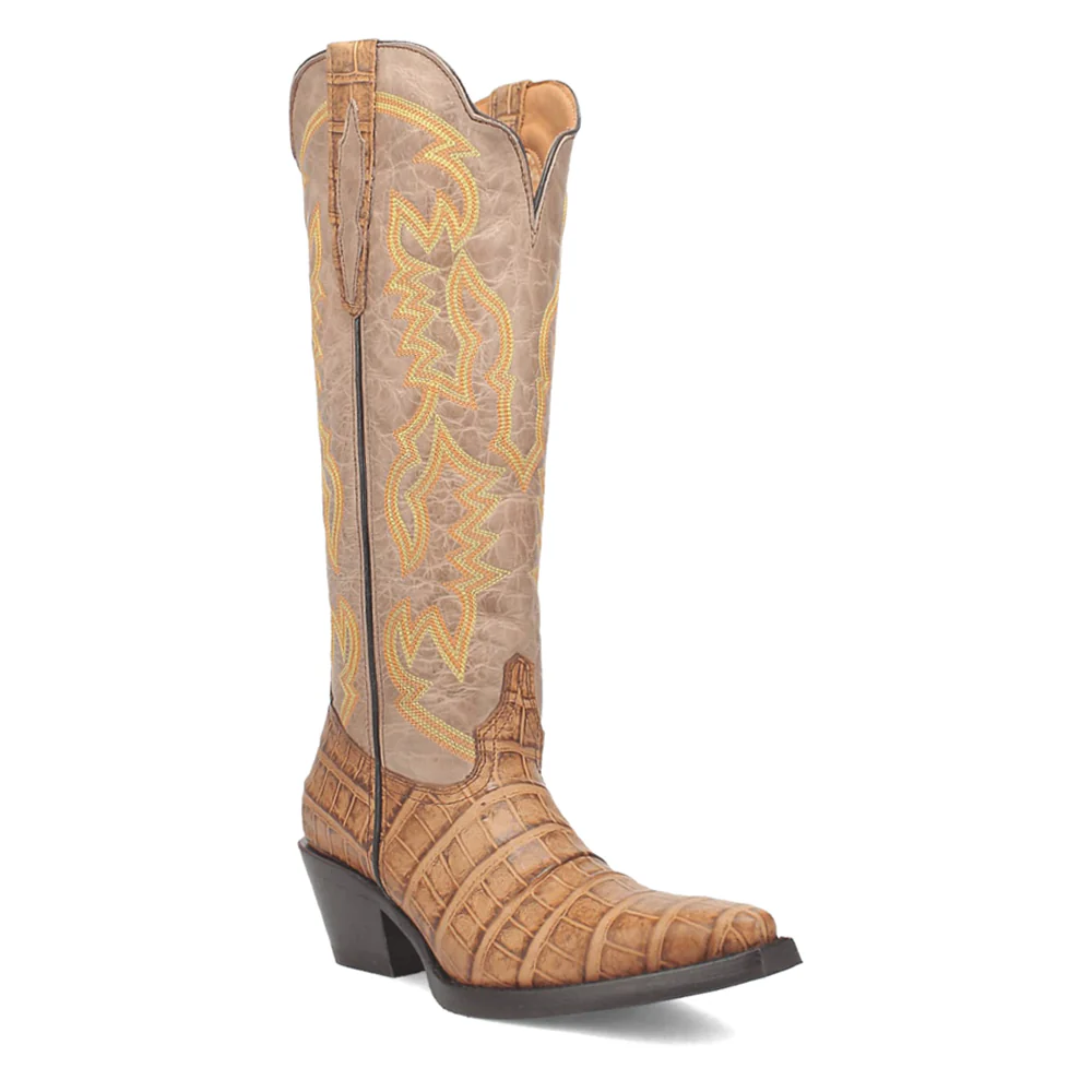Matilda Caiman Snip Toe Pull On Boots - Image 2