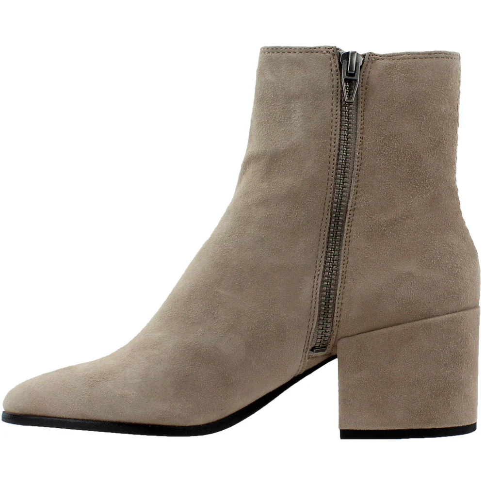 Maude Round Toe Zippered Booties - Image 4