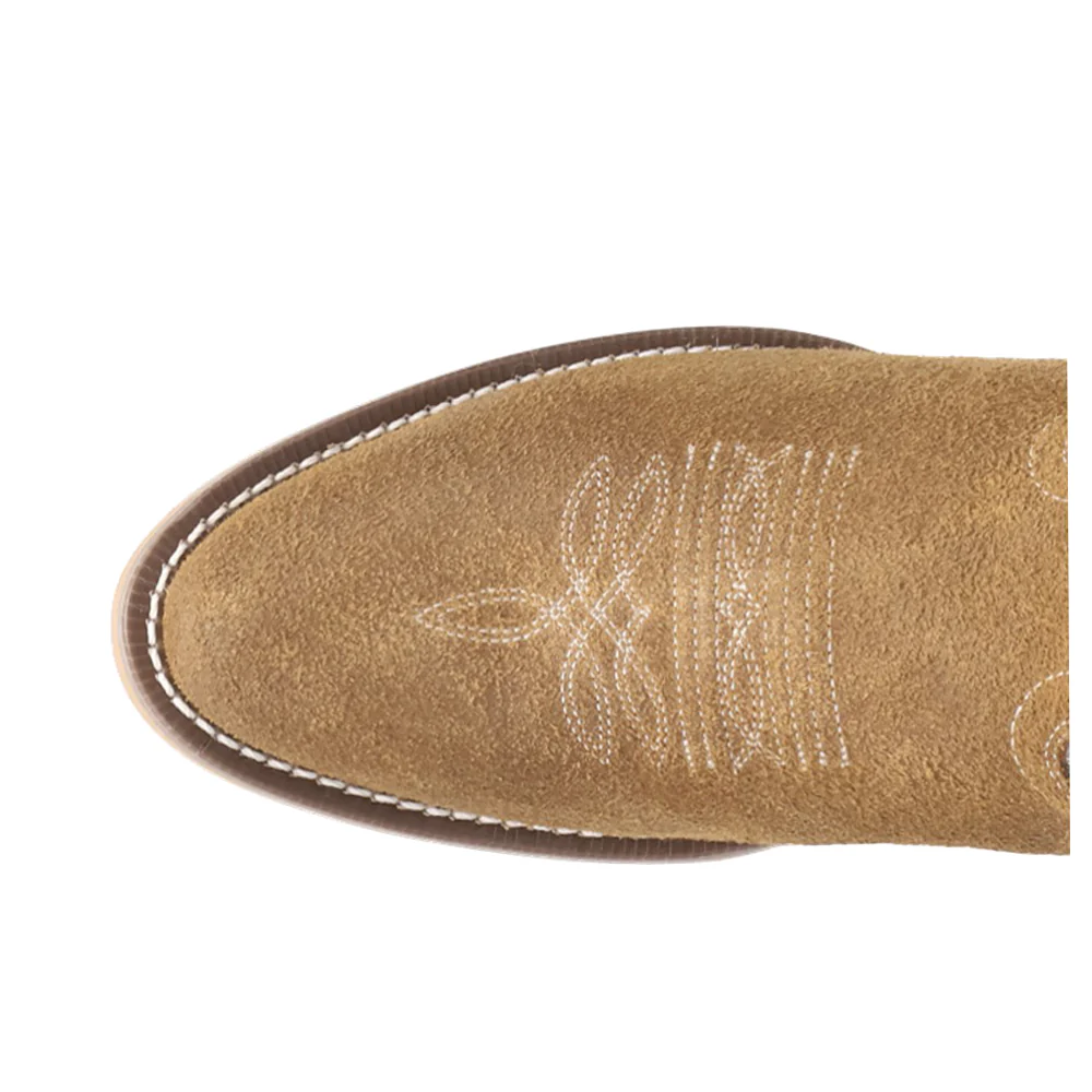 Mav Round Toe Pull On Cowboy Boots - Image 4