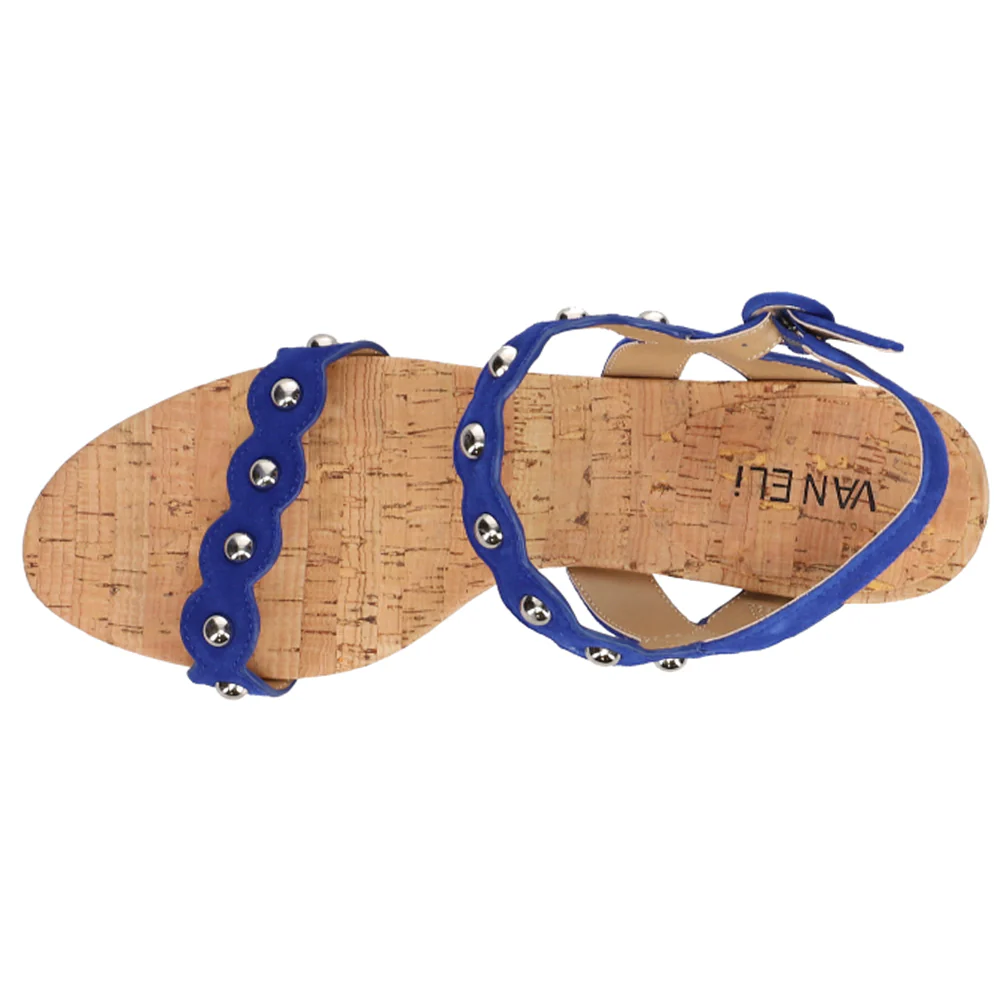 Mavis Studded Sling Back Sandals - Image 4