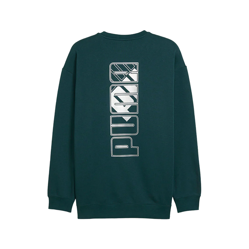 Maximal Metallic Relaxed Crew Neck Sweatshirt - Image 2