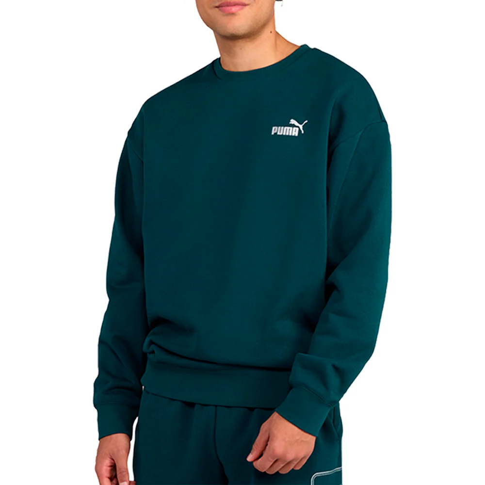 Maximal Metallic Relaxed Crew Neck Sweatshirt - Image 3