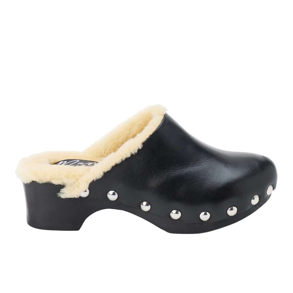 Mayfair Shearling Clogs