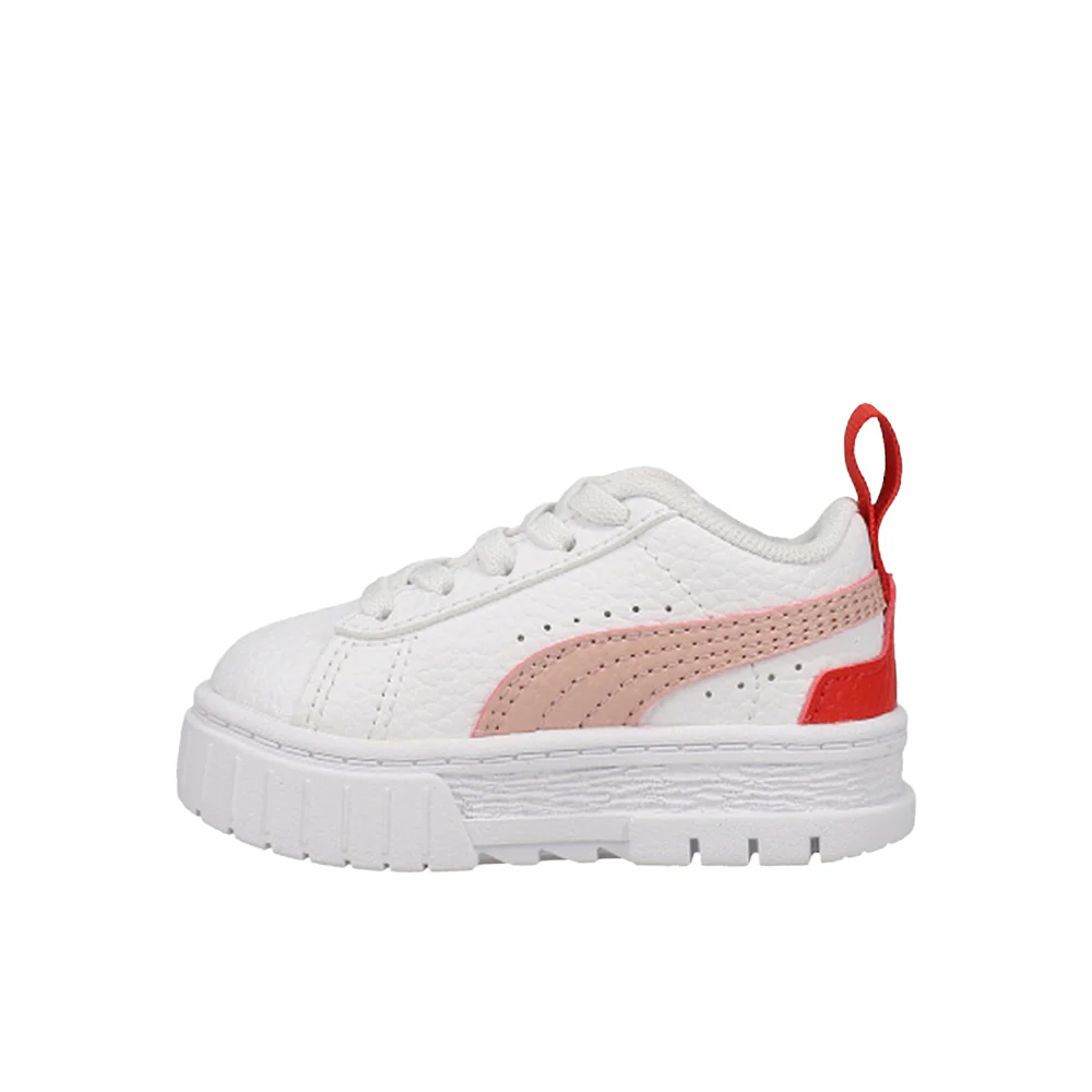Mayze Leather AC Lace Up Sneakers (Toddler) - Image 3