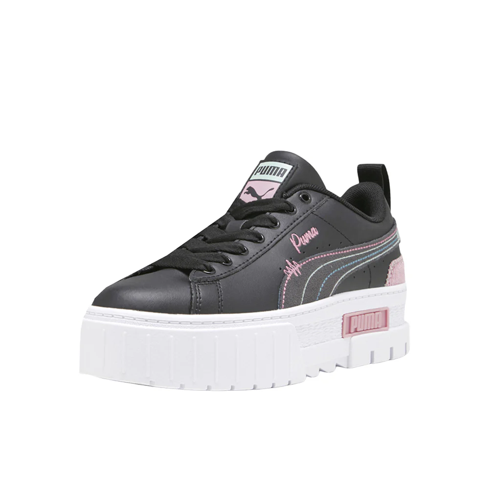 Mayze Sweater Weather Platform Lace Up Sneakers (Little Kid-Big Kid) - Image 2