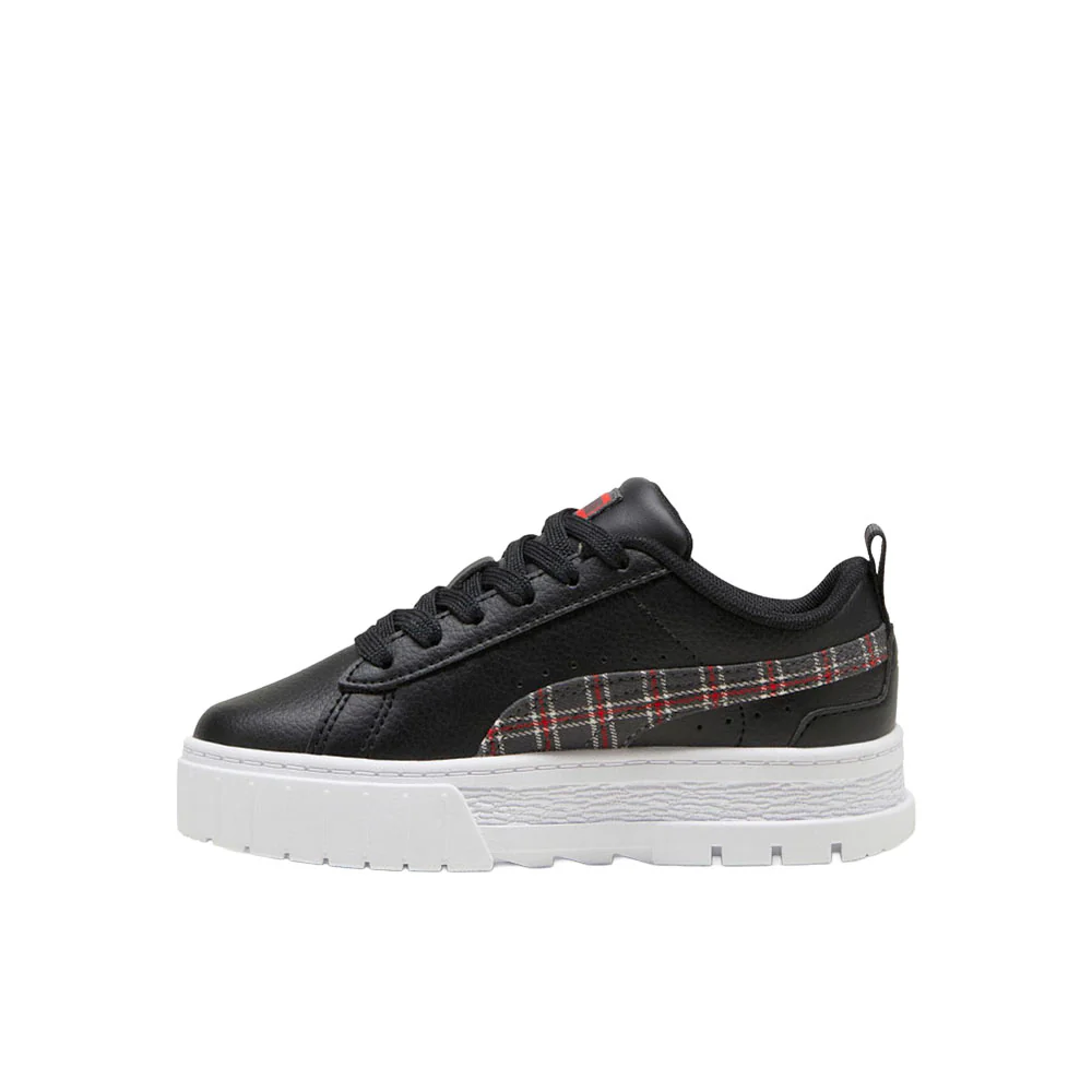 Mayze Winter Tartan Lace Up Sneakers (Little Kid)