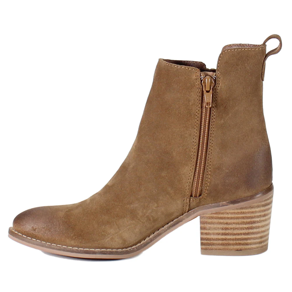 Maze Walk Round Toe Zippered Boots - Image 3