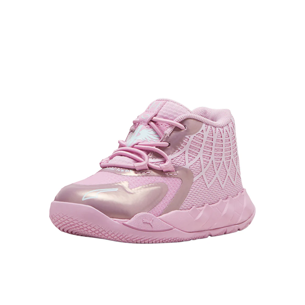 PUMA X LAMELO BALL MB.01 Iridescent Basketball Shoes (Toddler) - Image 2