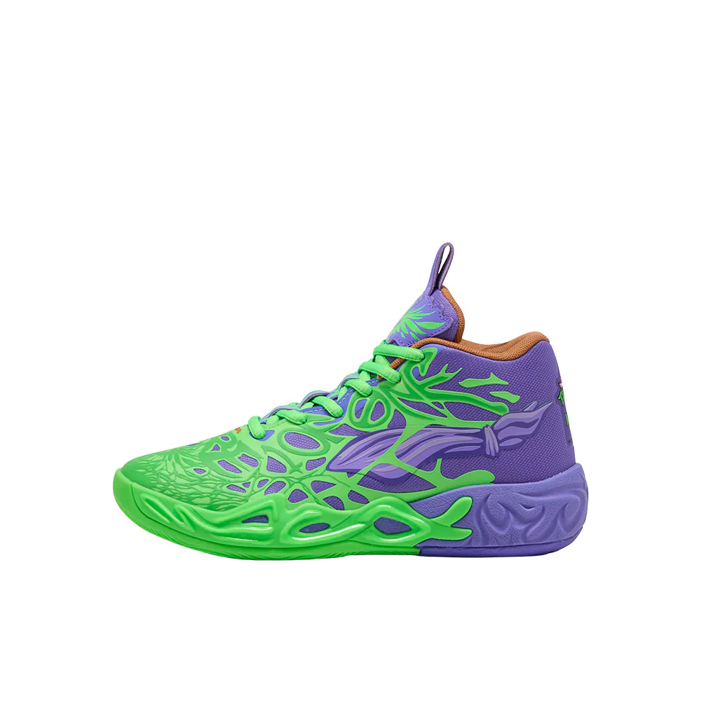 PUMA X LAMELO BALL X TMNT MB.04 Basketball Shoes (Big Kid) - Image 3