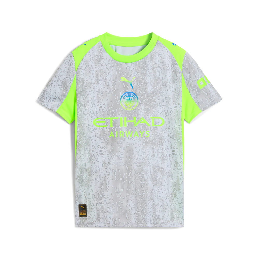 Manchester City F.C. Third Crew Neck Short Sleeve Soccer Jersey Replica (Youth)