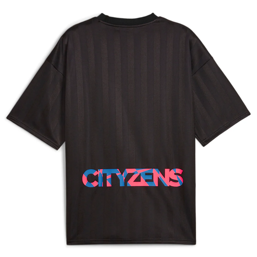 Manchester City F.C. ftblNRGY Crew Neck Short Sleeve Soccer Jersey - Image 4