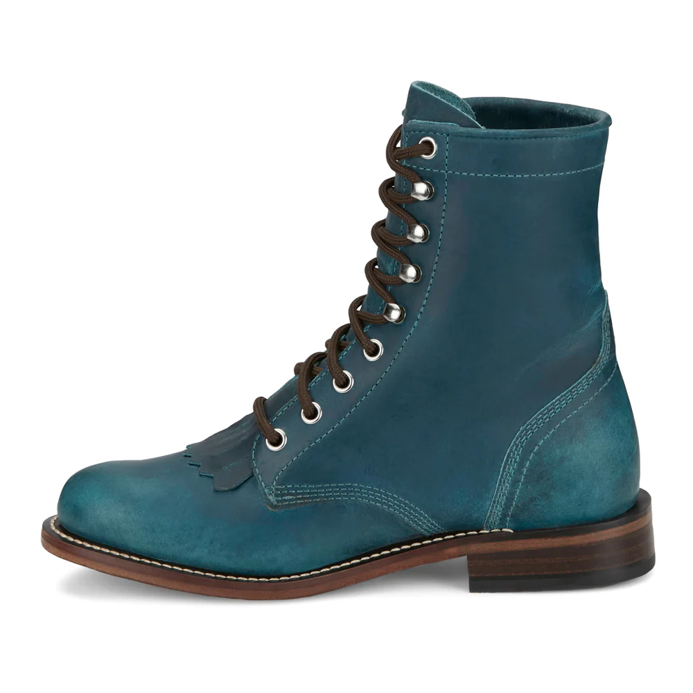 McKean Round Toe Roper Boots - Image 3