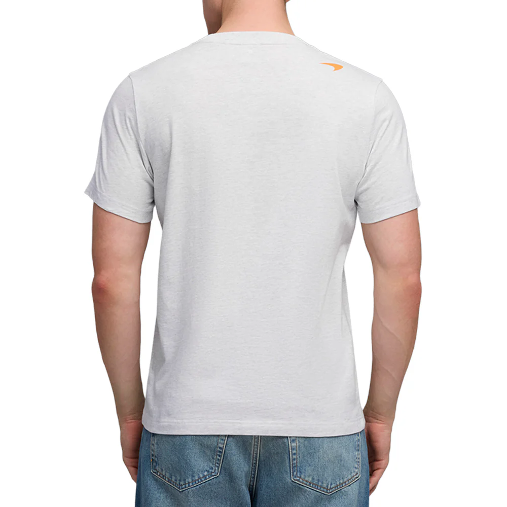 Mclaren Racing Driver Piastri Graphic Crew Neck Short Sleeve T-Shirt - Image 4