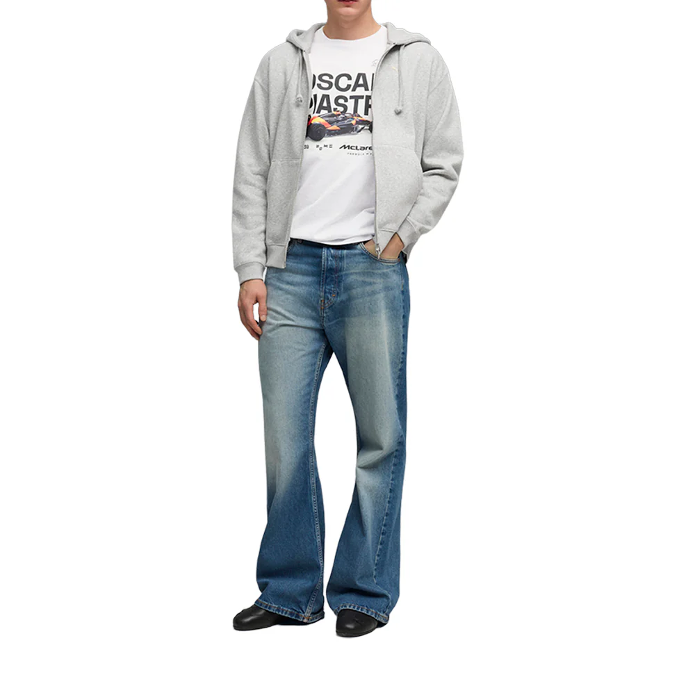 Mclaren Racing Driver Piastri Graphic Crew Neck Short Sleeve T-Shirt - Image 5