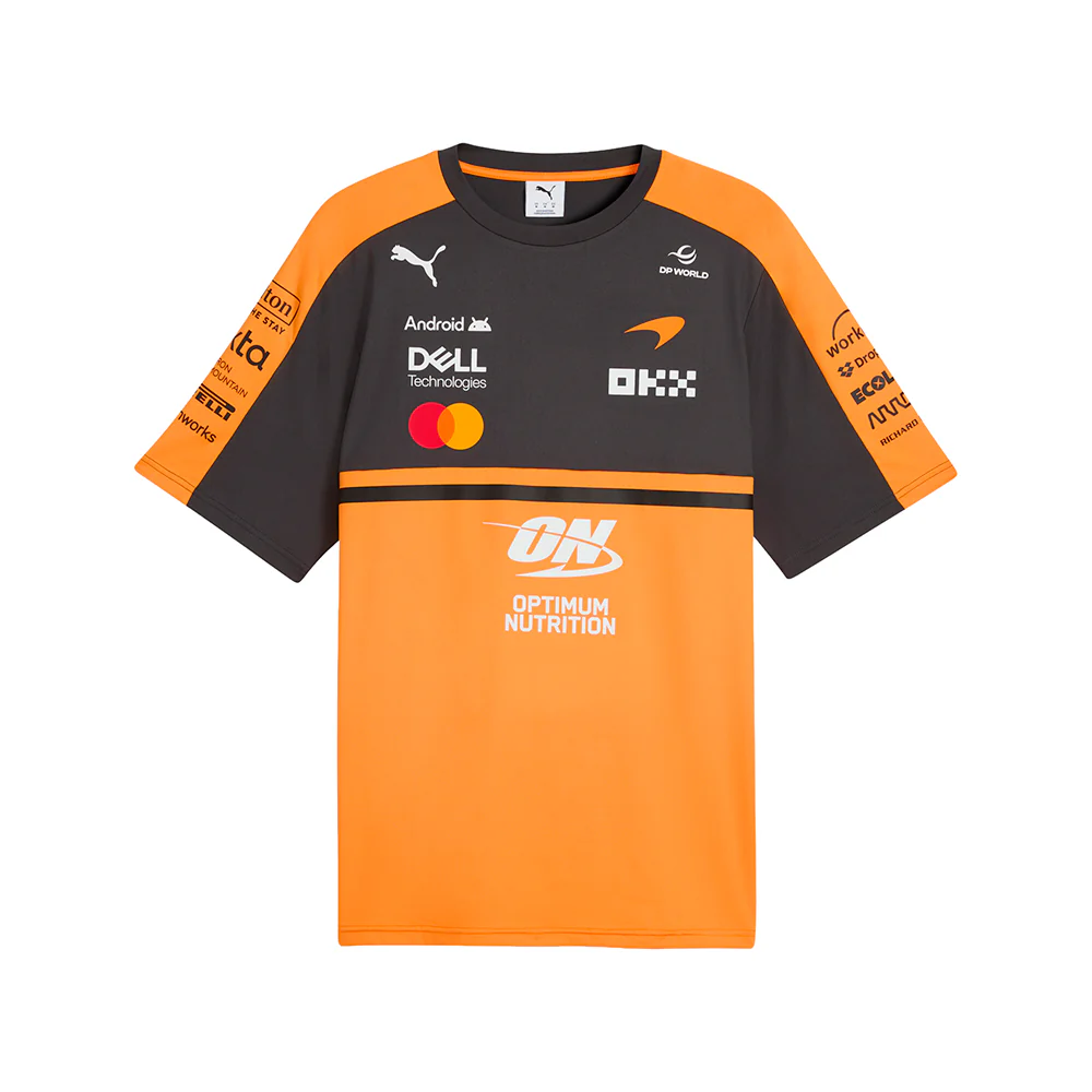 Mclaren Replica Crew Neck Short Sleeve T-Shirt