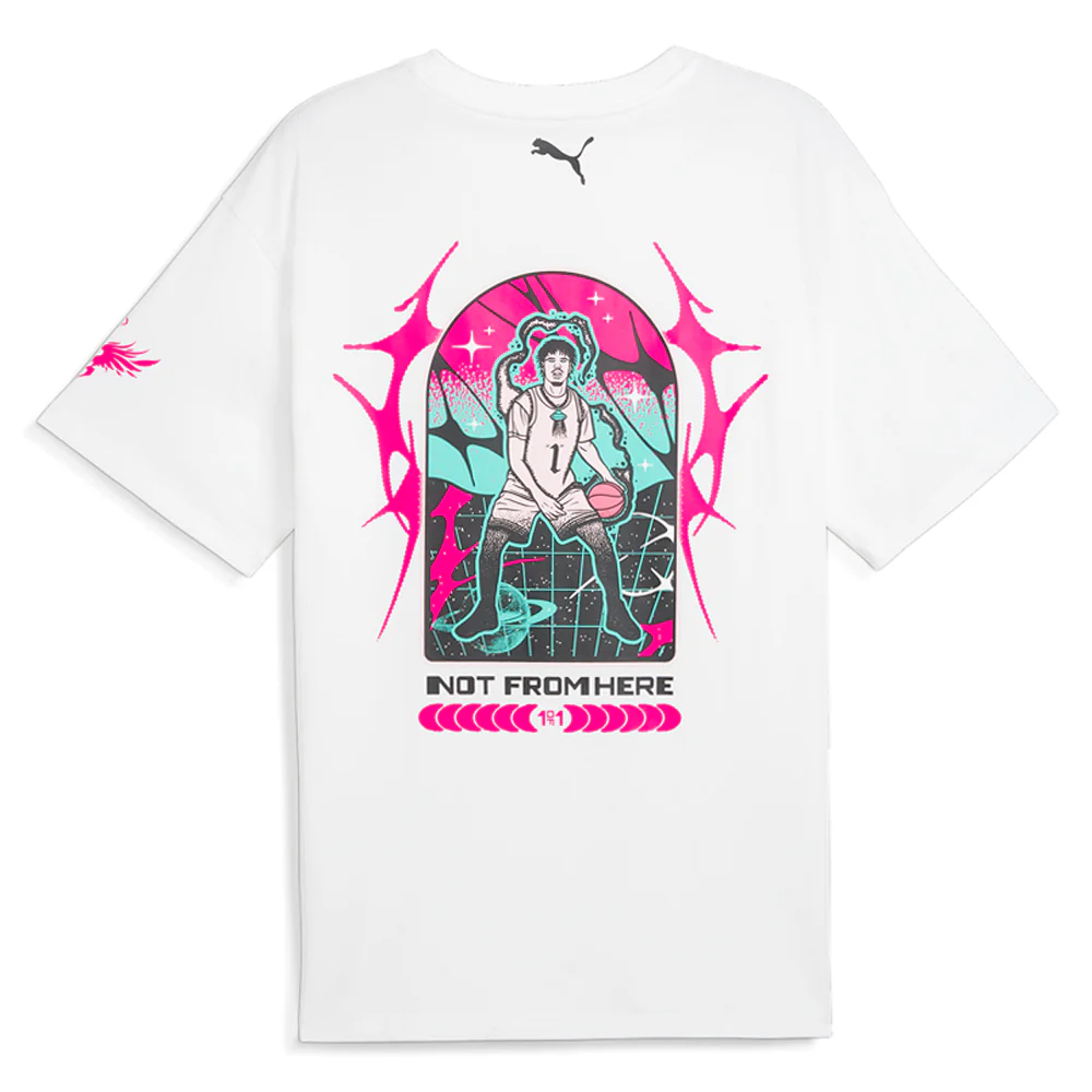 Melo Miami Graphic Crew Neck Short Sleeve T-Shirt - Image 2