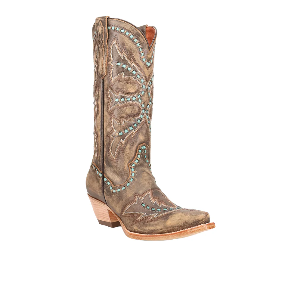 Mesa Embroidered Pull On Snip Toe Cowboy Boots - Image 2