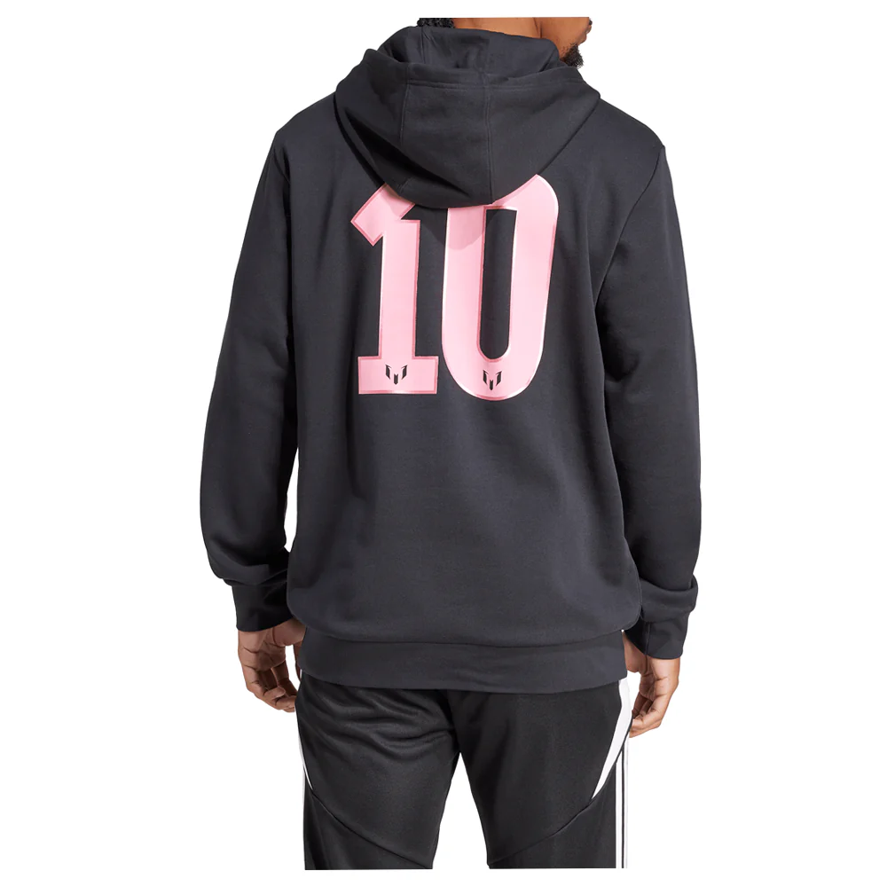 Messi Name & Number Graphic Pullover Hoodie - Image 3