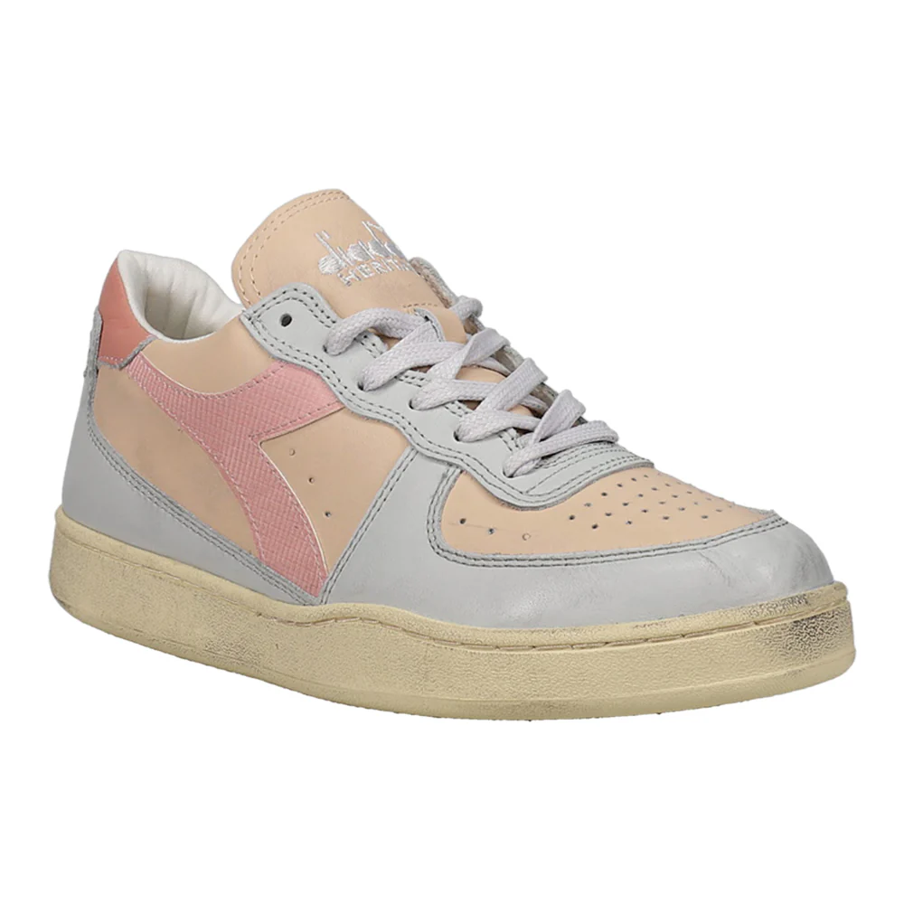 Mi Basket Low Used Lace Up Sneakers - Image 2