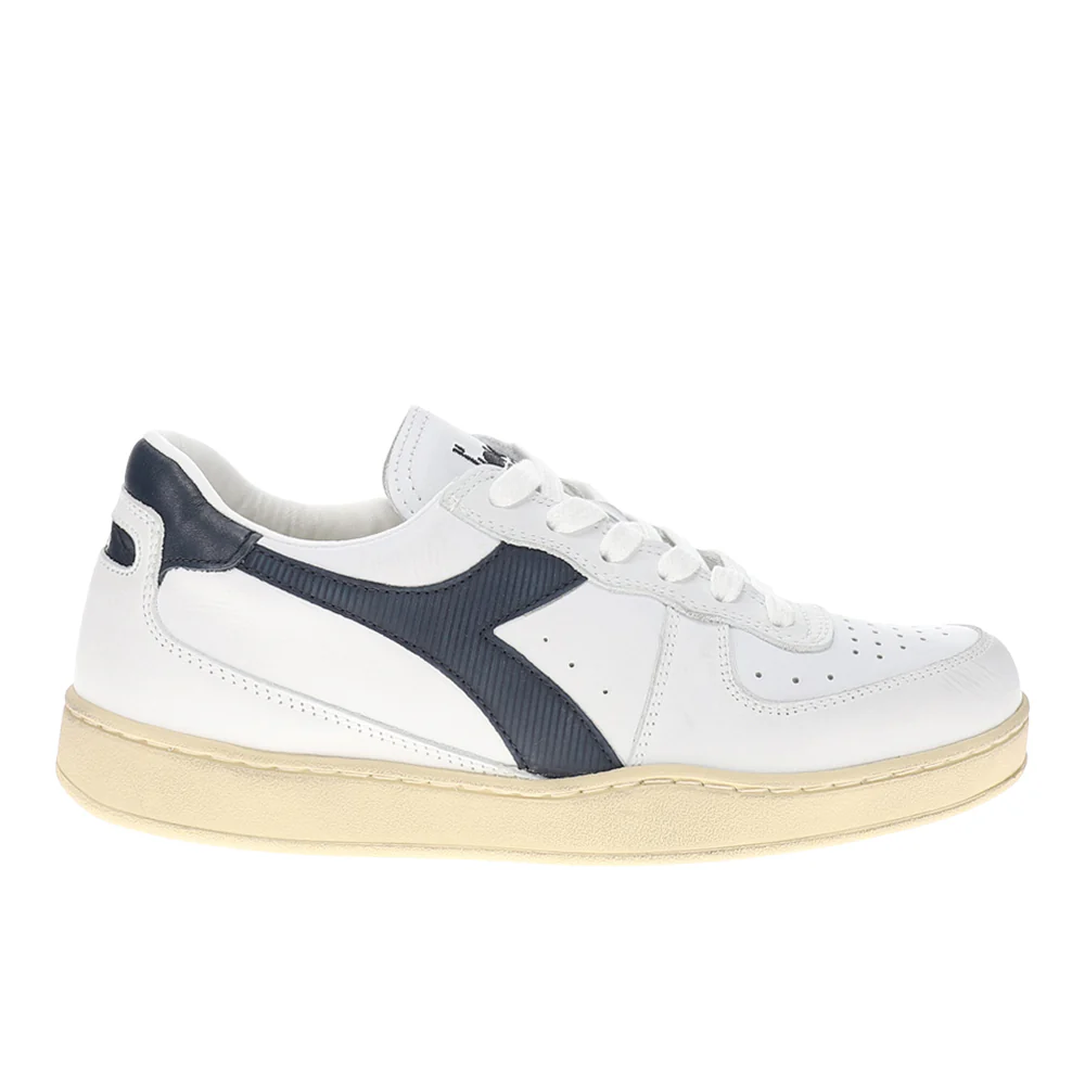 Mi Basket Low Used Lace Up Sneakers