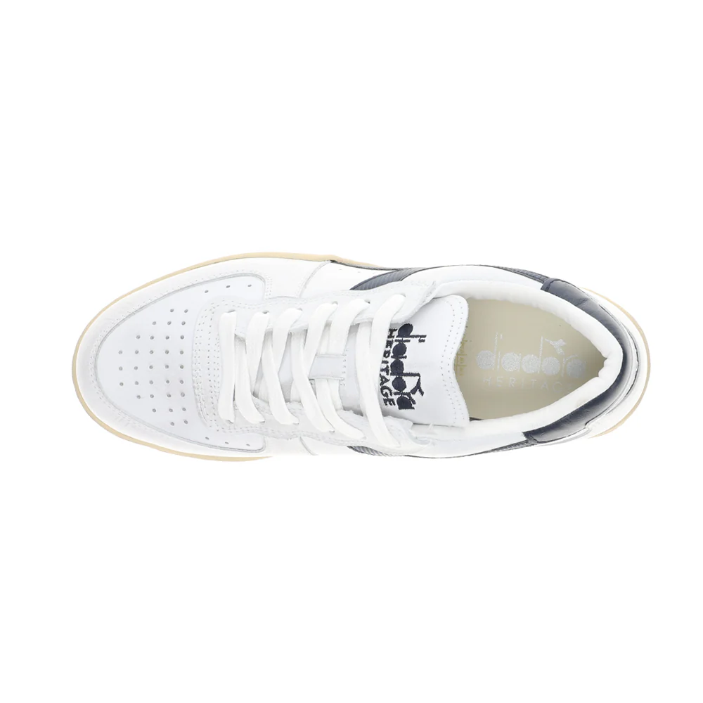 Mi Basket Low Used Lace Up Sneakers - Image 4