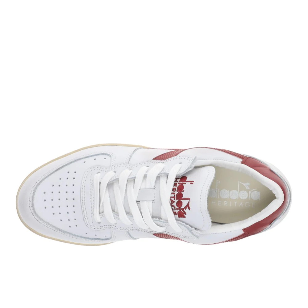 Mi Basket Low Used Lace Up Sneakers - Image 4